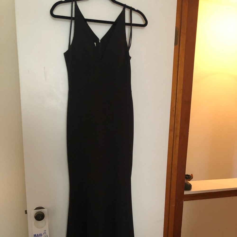 Black gown